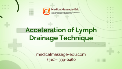 Acceleration of Lymph Drainage Technique